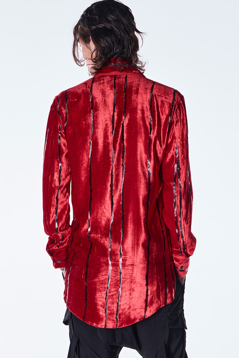 TOGE Velvet Shirt / トゲ ベルベット シャツ
