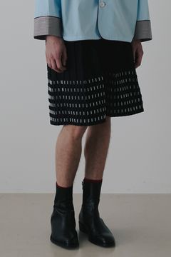 Block pattern short PT / ブロックパターン ショートパンツ