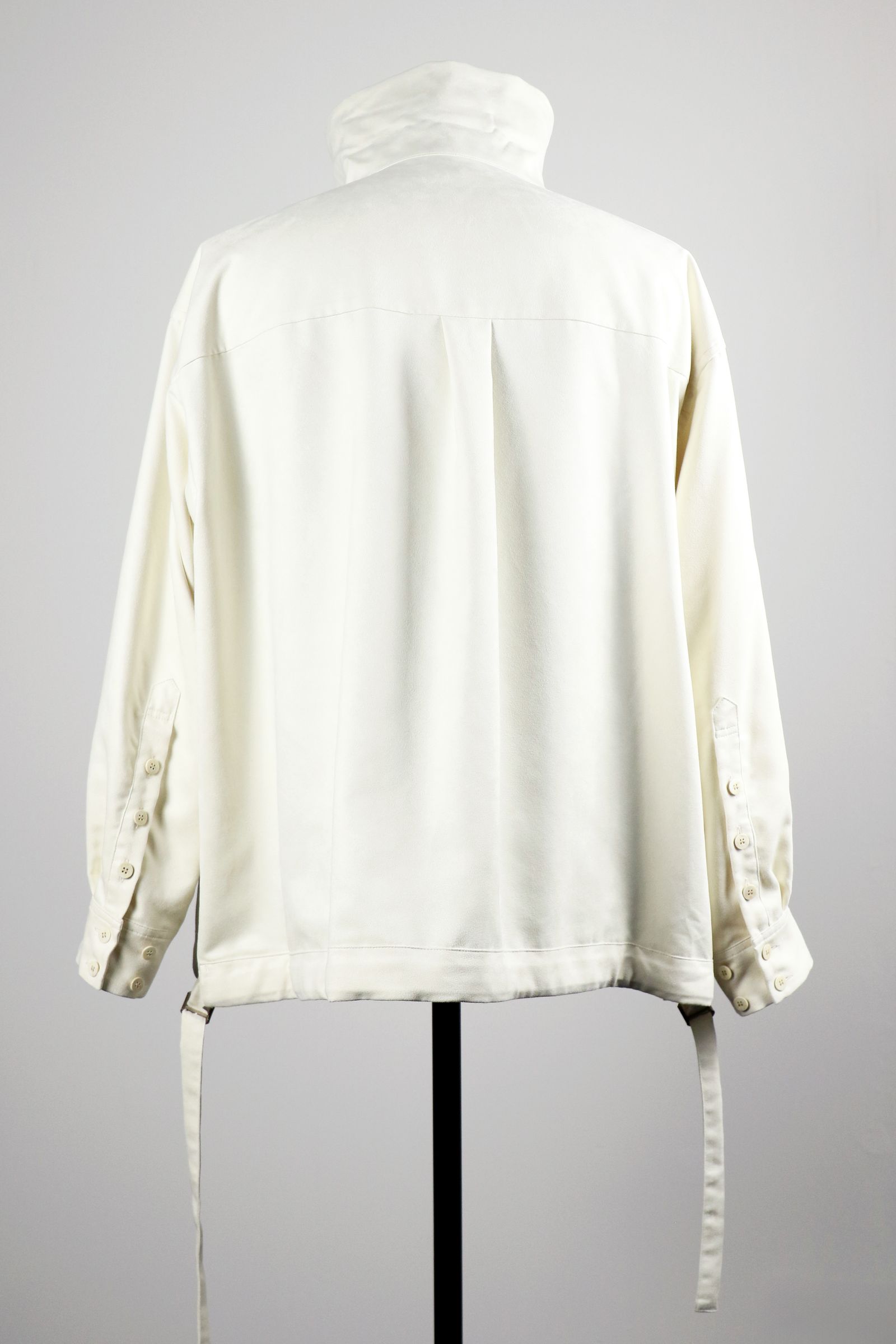 Eco suede shirt BL  / エコ スエード シャツ ブルゾン
