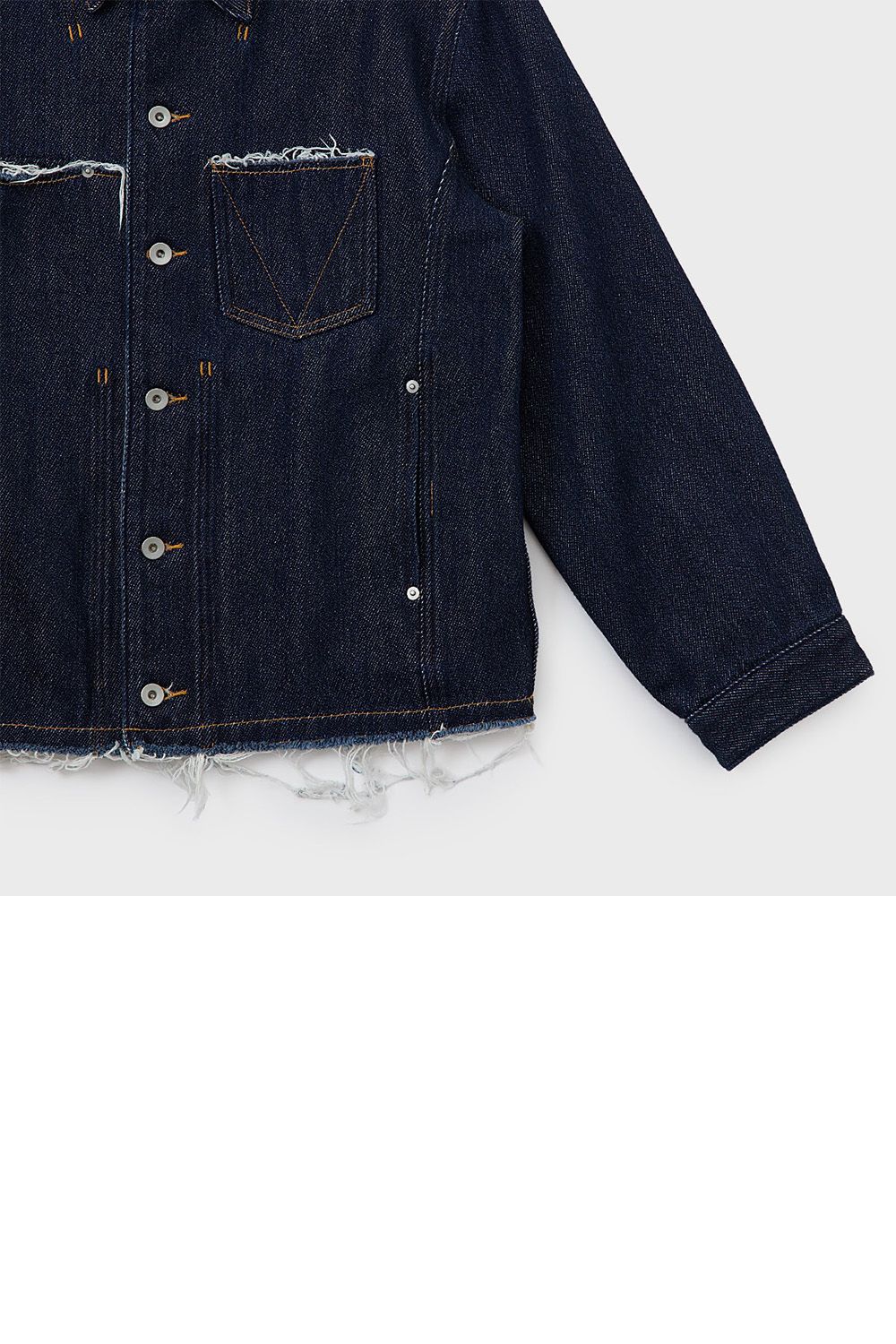 Loose yarn denim BL / ルーズヤーン デニム ブルゾン