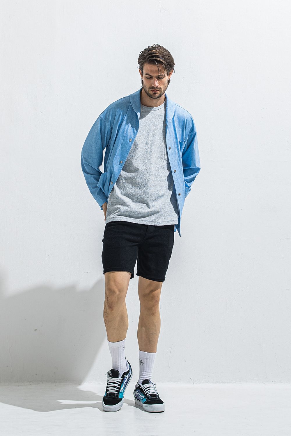 PILE OVER TEE / パイル オーバーサイズ ポケットTシャツ