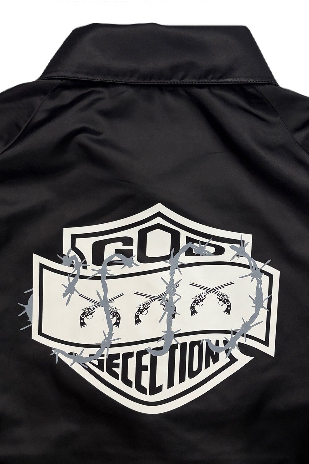 GOD SELECTION XXX × roarguns TRIPLE GUNS EMBLEM COACH JACKET / ゴッドセレクション ロアーガンズ コラボレーション コーチジャケット