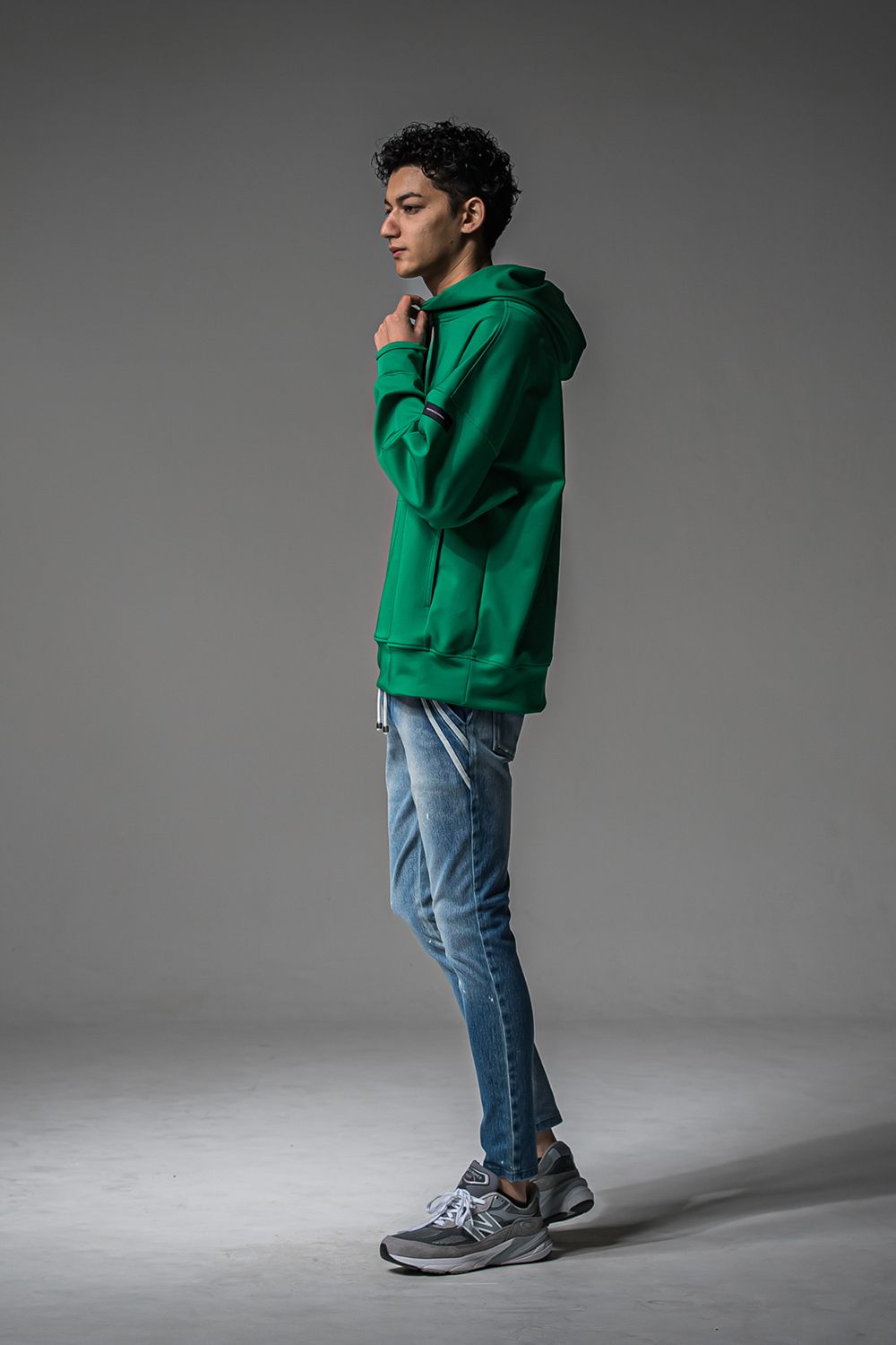 BACK ID LOOSE HOODIE / バックロゴ ルーズフーディー