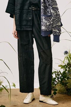 Wool linen repair PT / ウール リネン リペア パンツ