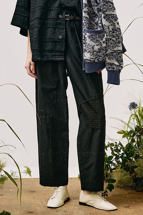 Wool linen repair PT / ウール リネン リペア パンツ