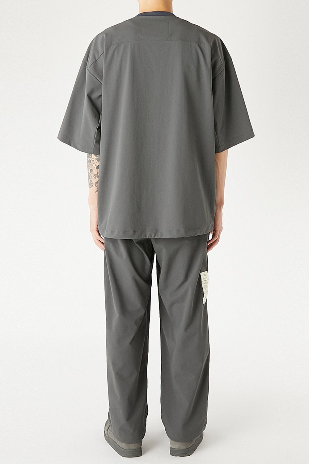 N.HOOLYWOOD TEST PRODUCT EXCHANGE SERVICE PANELED T-SHIRT / エヌハリウッド テストプロダクトエクスチェンジサービス パネル Tシャツ