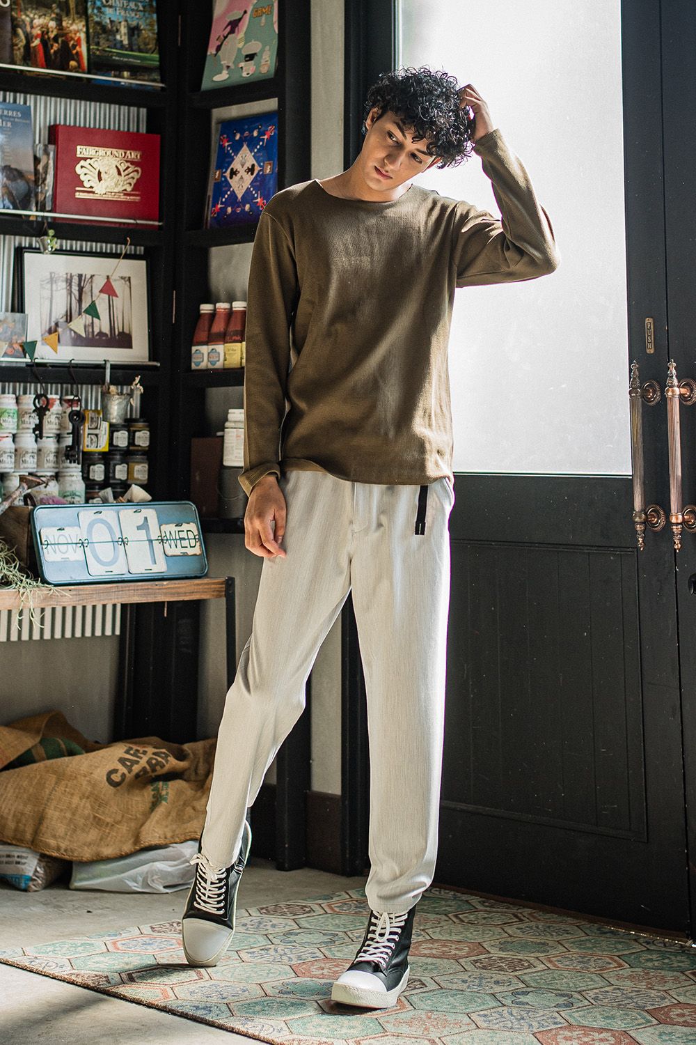 ST COTTON waffle Thermal / エスティー コットン ワッフル サーマル