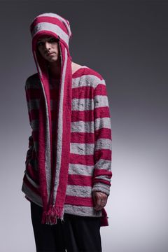 Border Stole Cap / ボーダー ストールキャップ