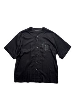 LYO B.B SHIRT/PATCH / リヨセル ベースボール シャツ ショートスリーブ