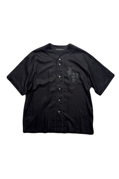 LYO B.B SHIRT/PATCH / リヨセル ベースボール シャツ ショートスリーブ