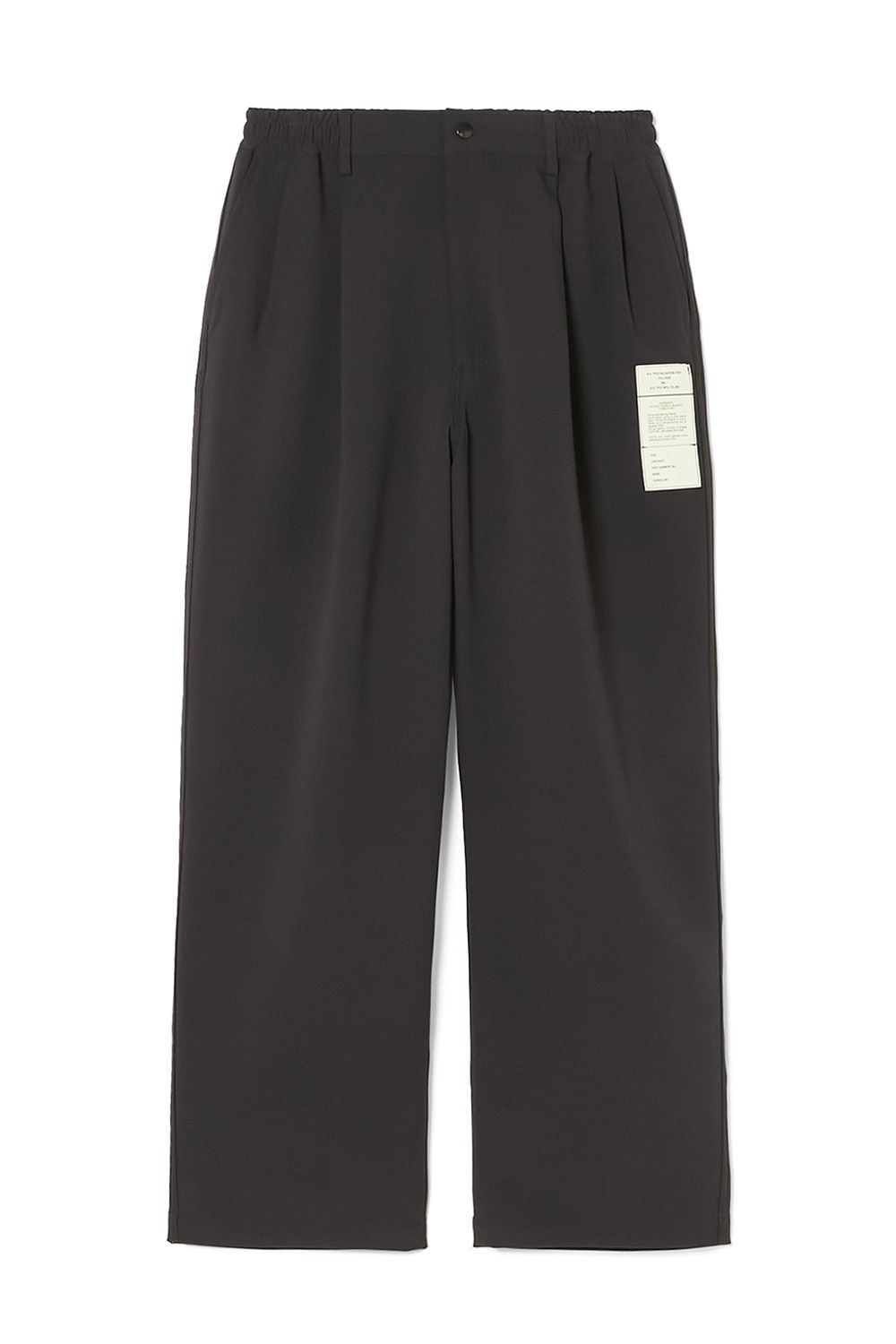 N.HOOLYWOOD TEST PRODUCT EXCHANGE SERVICE DOUBLE TUCK TROUSERS / エヌハリウッド テストプロダクトエクスチェンジサービス ダブルタック トラウザーズ
