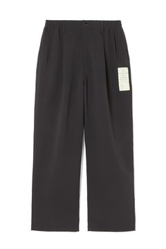N.HOOLYWOOD TEST PRODUCT EXCHANGE SERVICE DOUBLE TUCK TROUSERS / エヌハリウッド テストプロダクトエクスチェンジサービス ダブルタック トラウザーズ