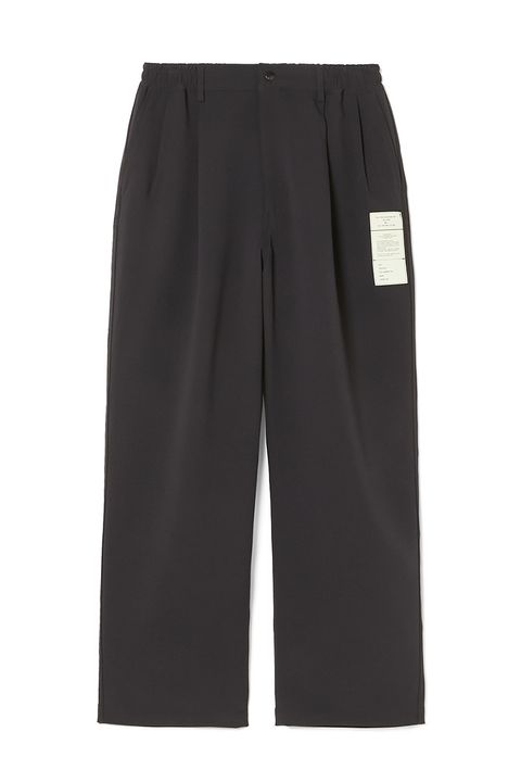 N.HOOLYWOOD TEST PRODUCT EXCHANGE SERVICE DOUBLE TUCK TROUSERS / エヌハリウッド テストプロダクトエクスチェンジサービス ダブルタック トラウザーズ