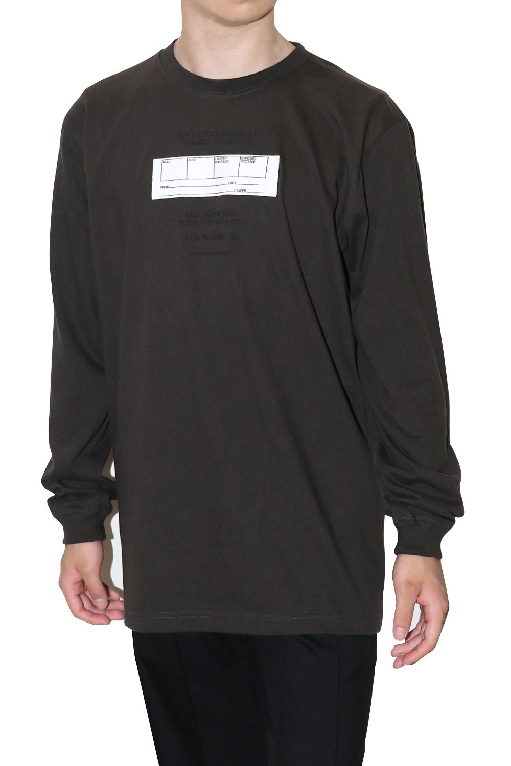N.HOOLYWOOD - N.HOOLYWOOD COMPILE CREWNECK LONG SLEEVE