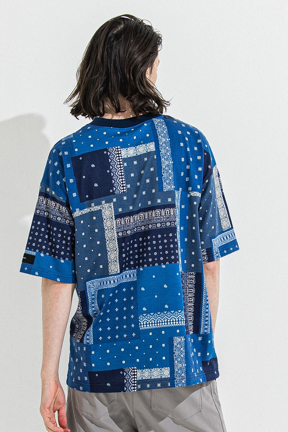 BANDANA OVER TEE / バンダナ オーバーサイズ Tシャツ