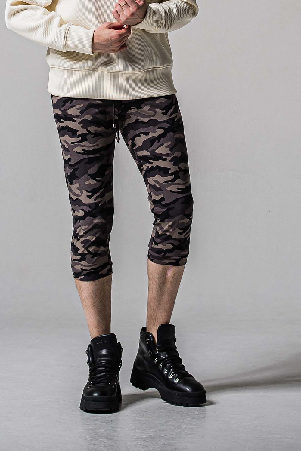 RE CROPPED PT / ナイロン イージー クロップドパンツ