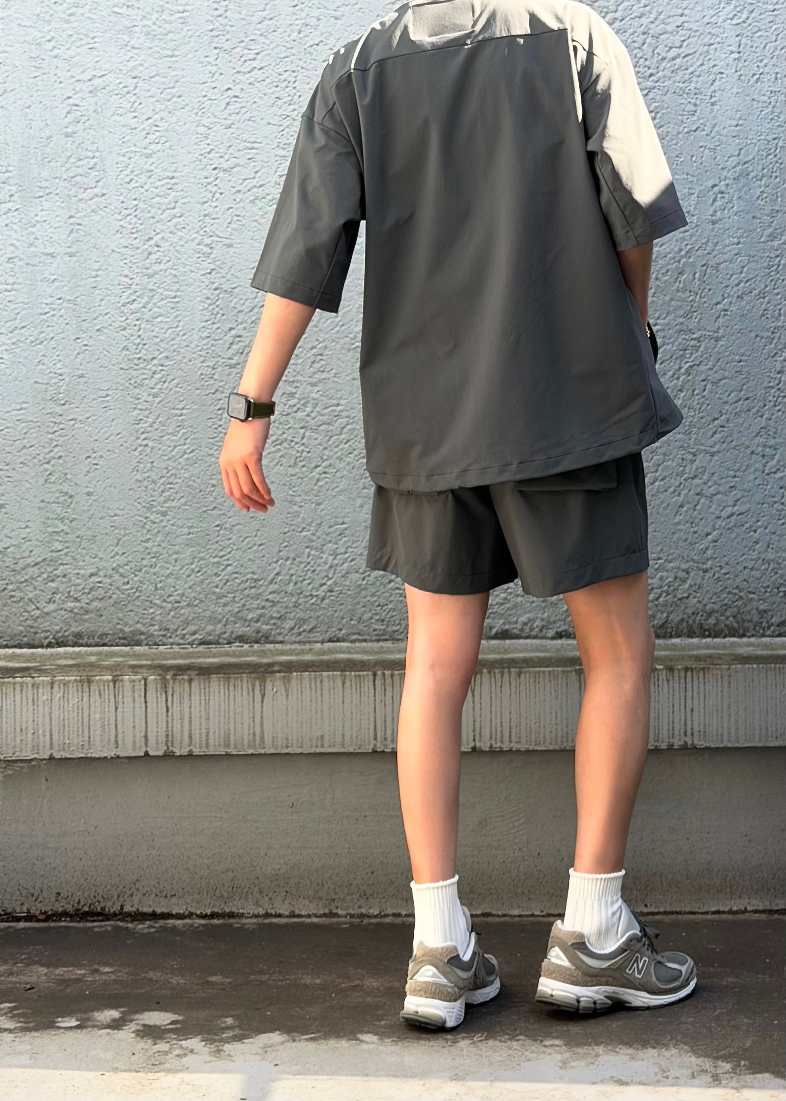 【N.HOOLYWOOOD TPES】DRAWSTRING SHIRT / PANELED T-SHIRT / HALF PANTS