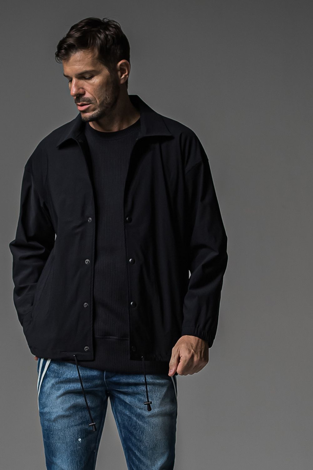 NYLON COACH JACKET / ナイロン コーチジャケット
