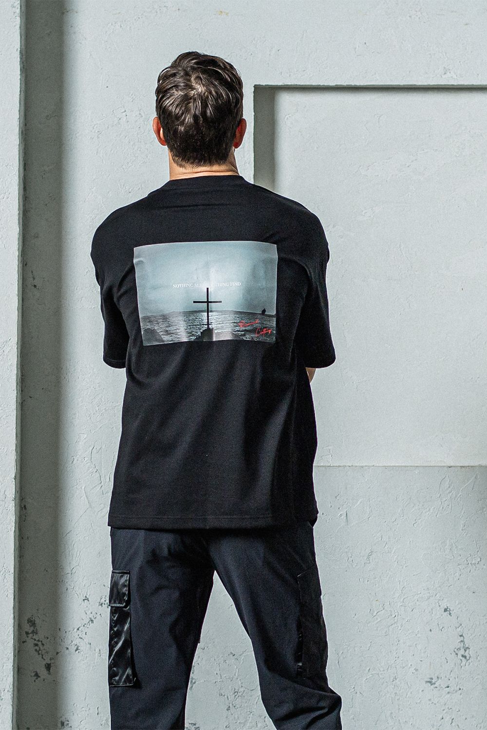BACK PHOTO OVER TEE / バックフォト オーバー Tシャツ