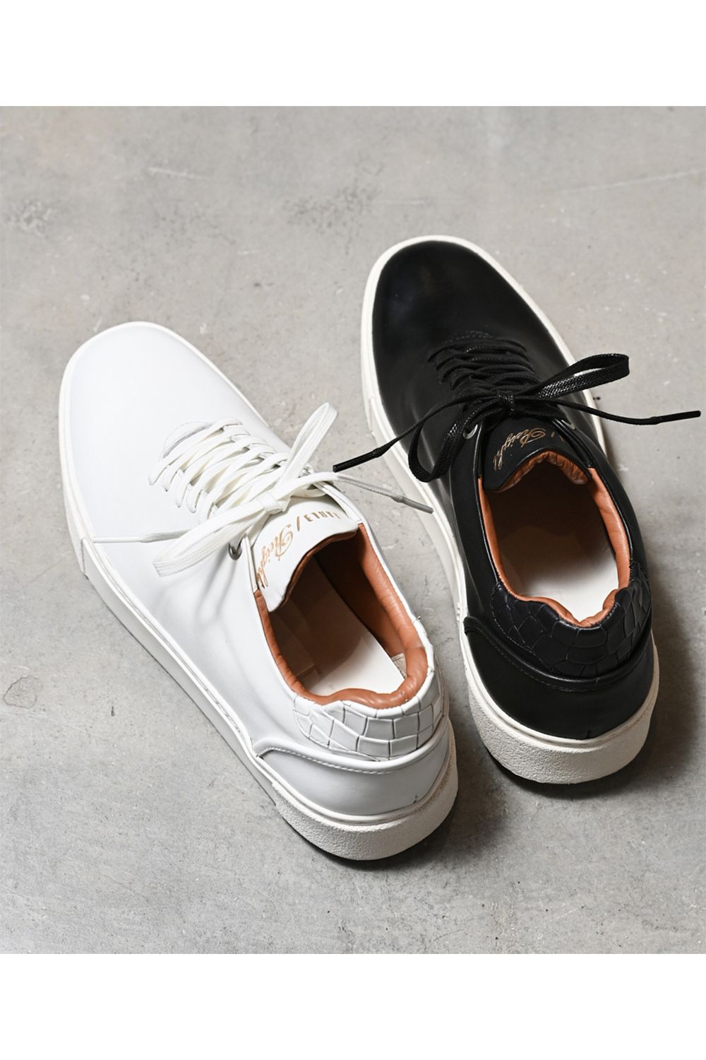 Hole cut sneakers