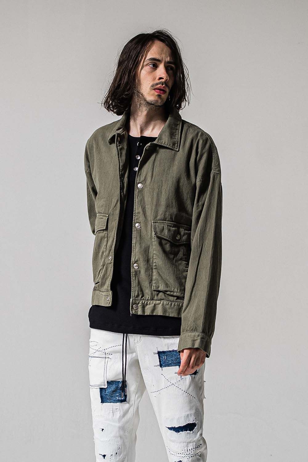 LDENIM AG FLIGHT JK / ライトデニム AG フライト ジャケット