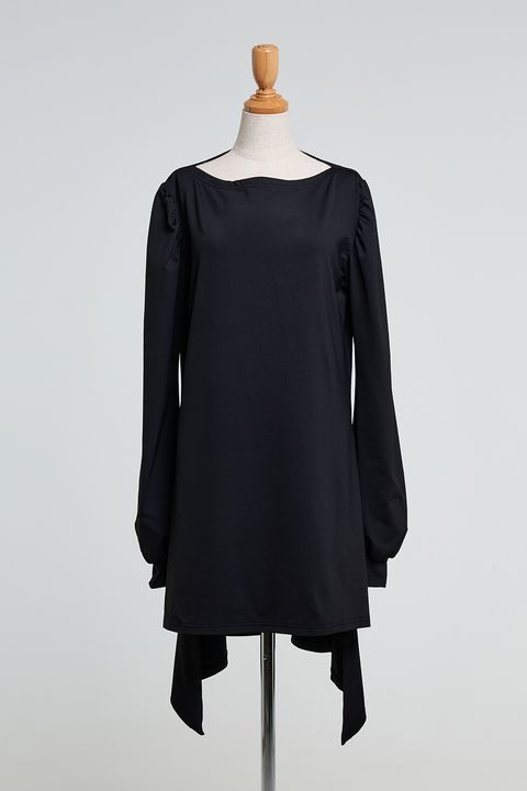 Boat Neck Flare Pull Over