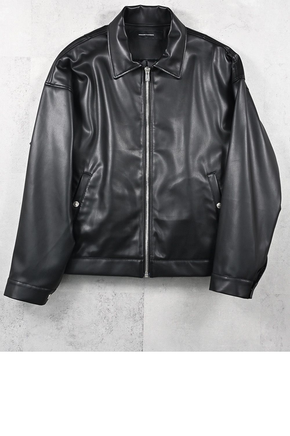 LEATHER SP JACKET / エコレザー スポーツマン ジャケット