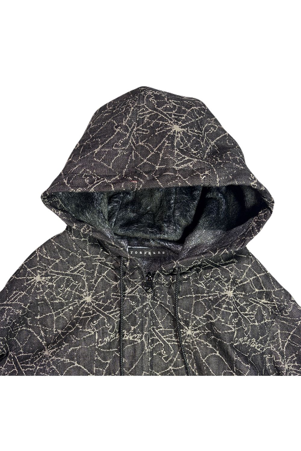 SPIDER JQD HOODIE / リバーシブル スパイダー ジャガード フーディ