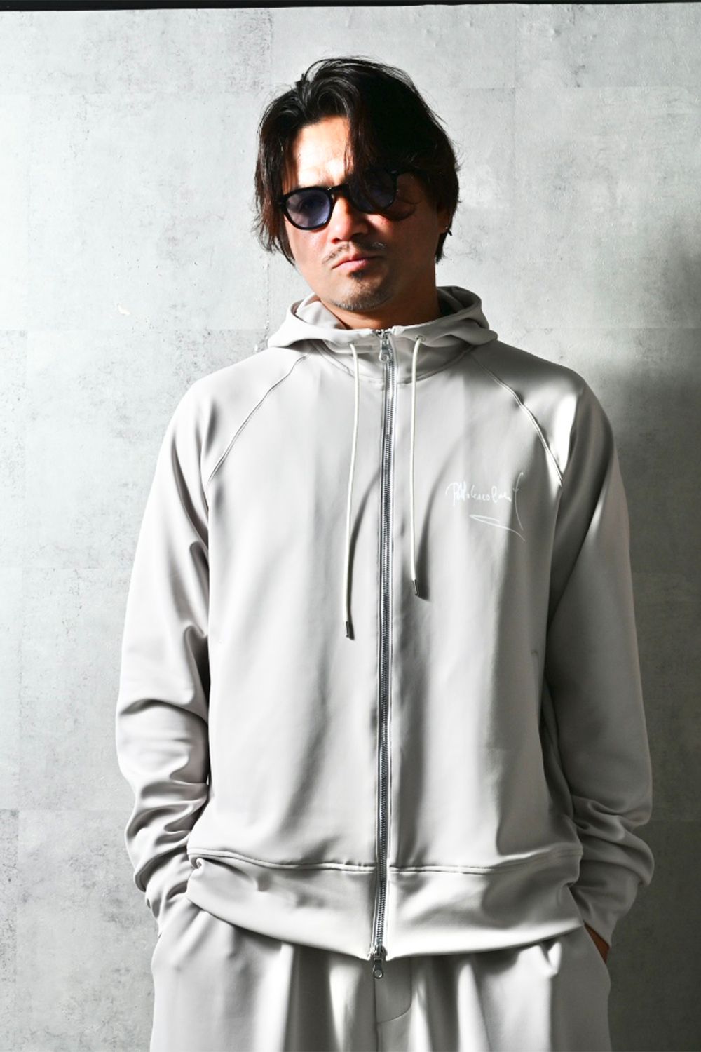 sign zip hoodie / ジップアップパーカー