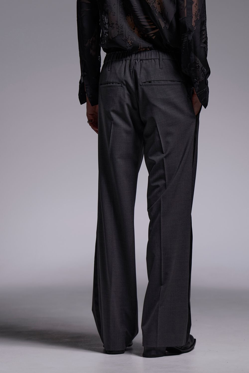 TWS Tropical Side Line Wide Slacks / TWSトロピカル サイドライン ワイドスラックス