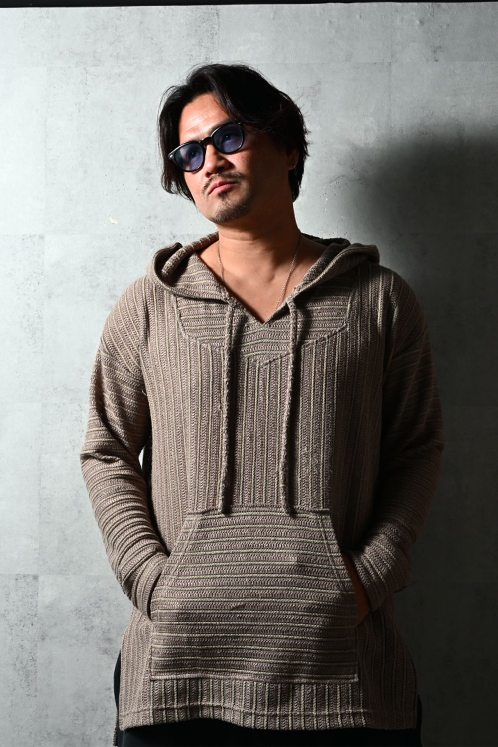 russel Mexican hoodie / ラッセル織り メキシカンパーカー