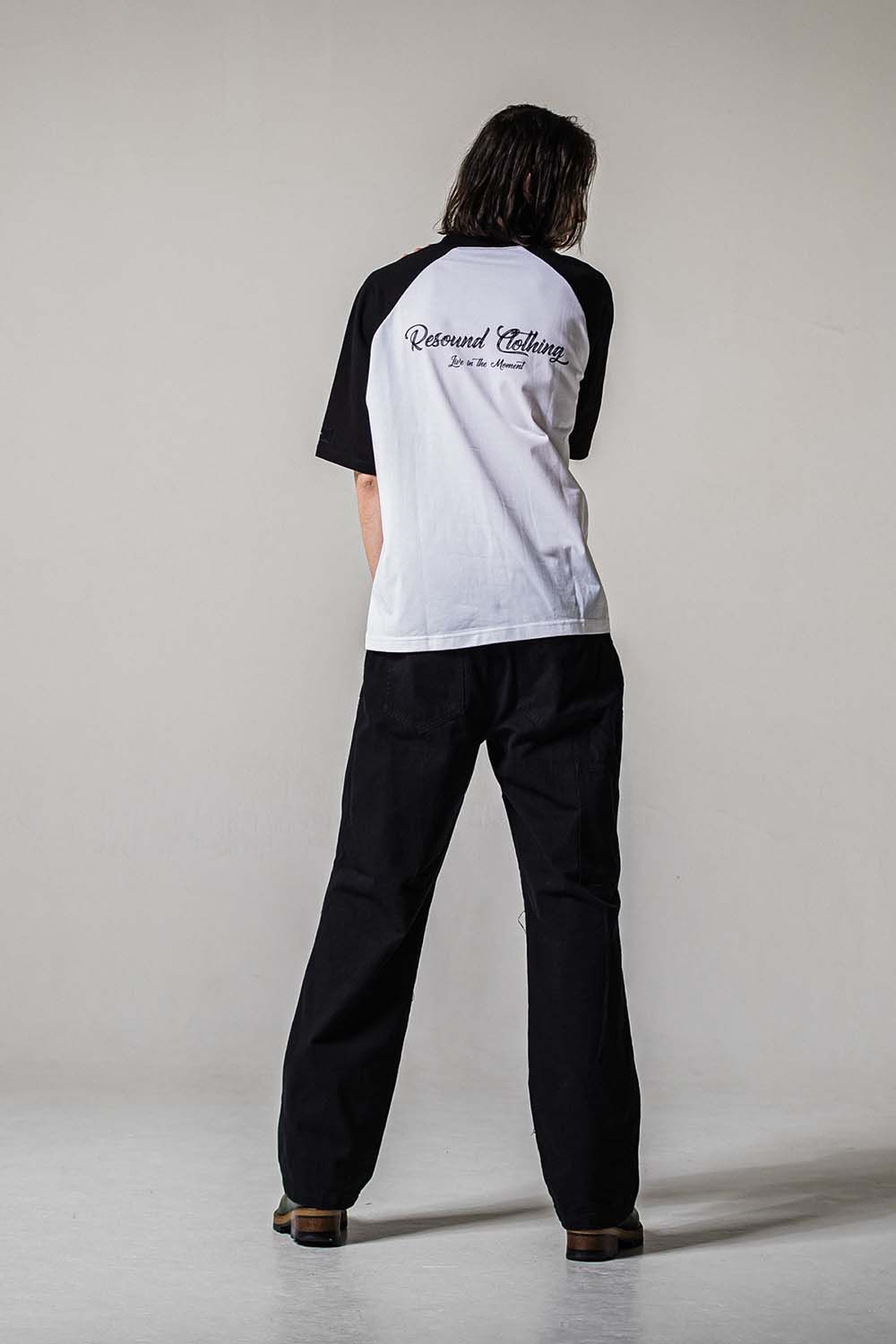 BACK RC RAGLAN OVER TEE / バックロゴ ラグラン オーバー Tシャツ