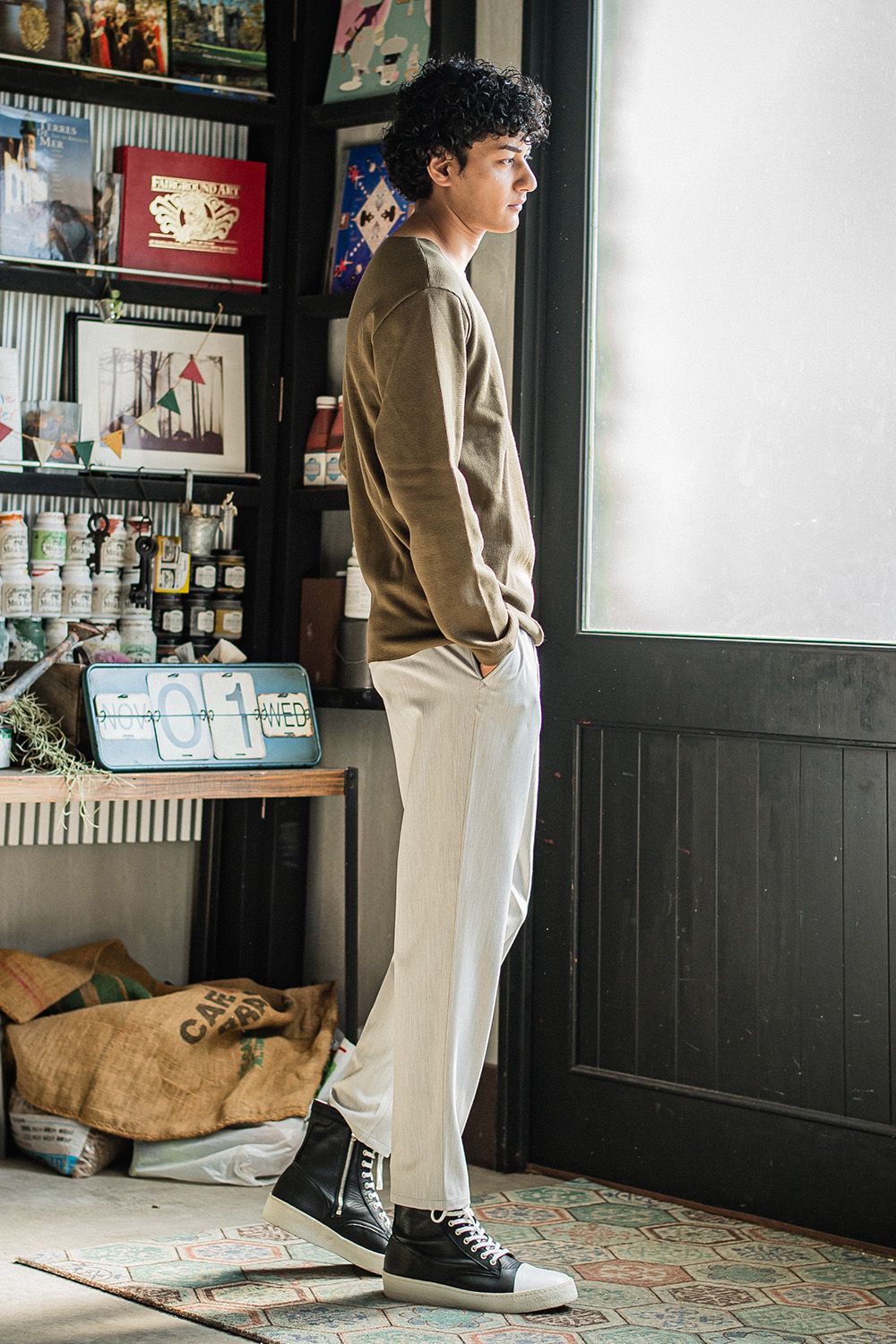ST COTTON waffle Thermal / エスティー コットン ワッフル サーマル