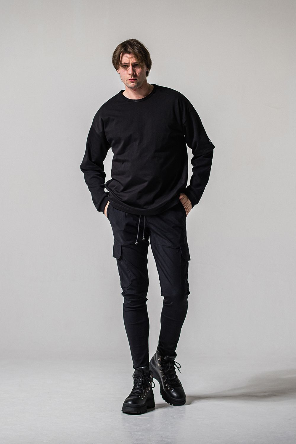 FAKE LAYERED WAFFLE LONG SLEEVE / フェイクレイヤード ワッフル ロングスリーブ