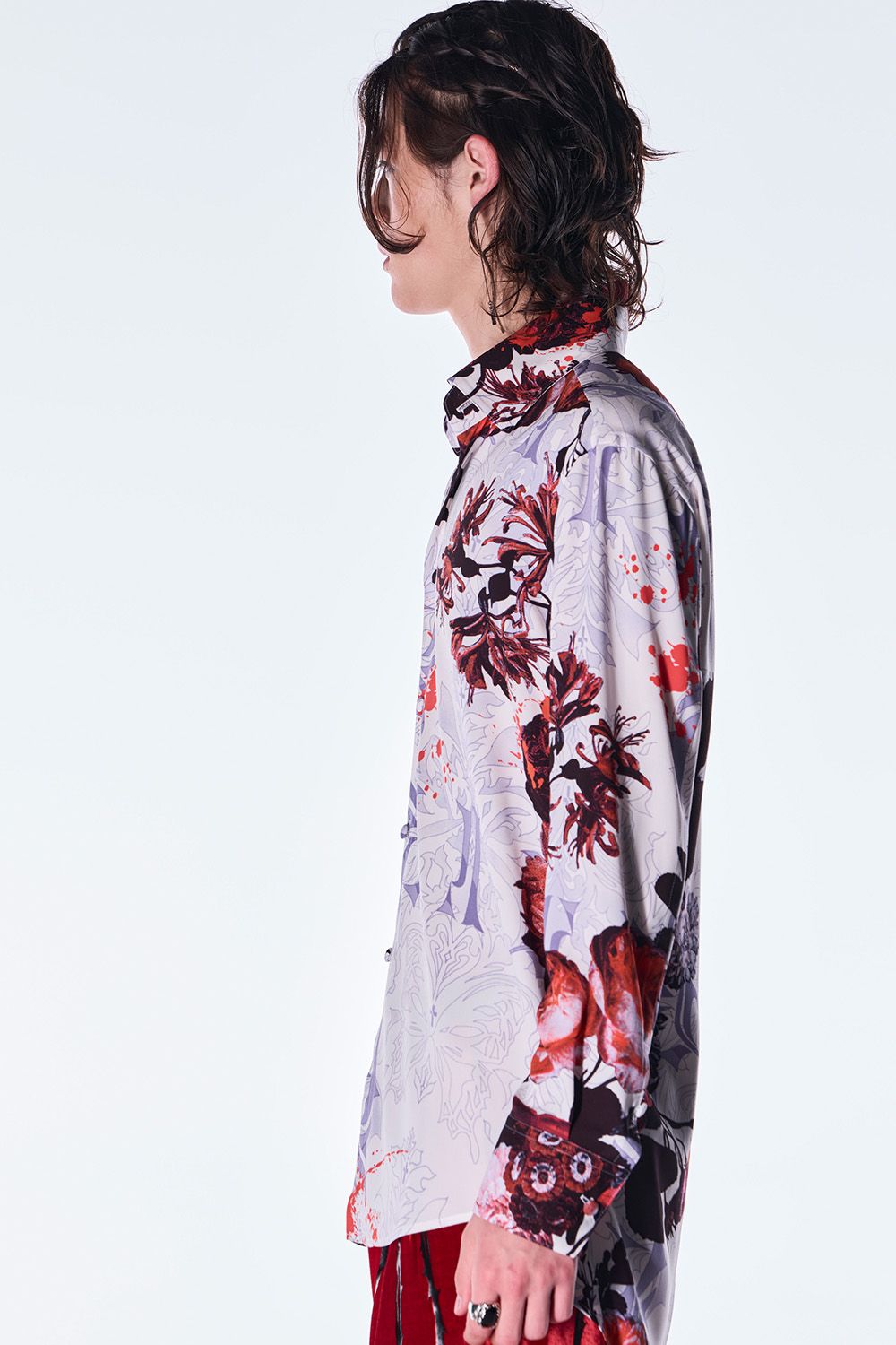 Goth Flora Shirt / ゴス フローラ シャツ