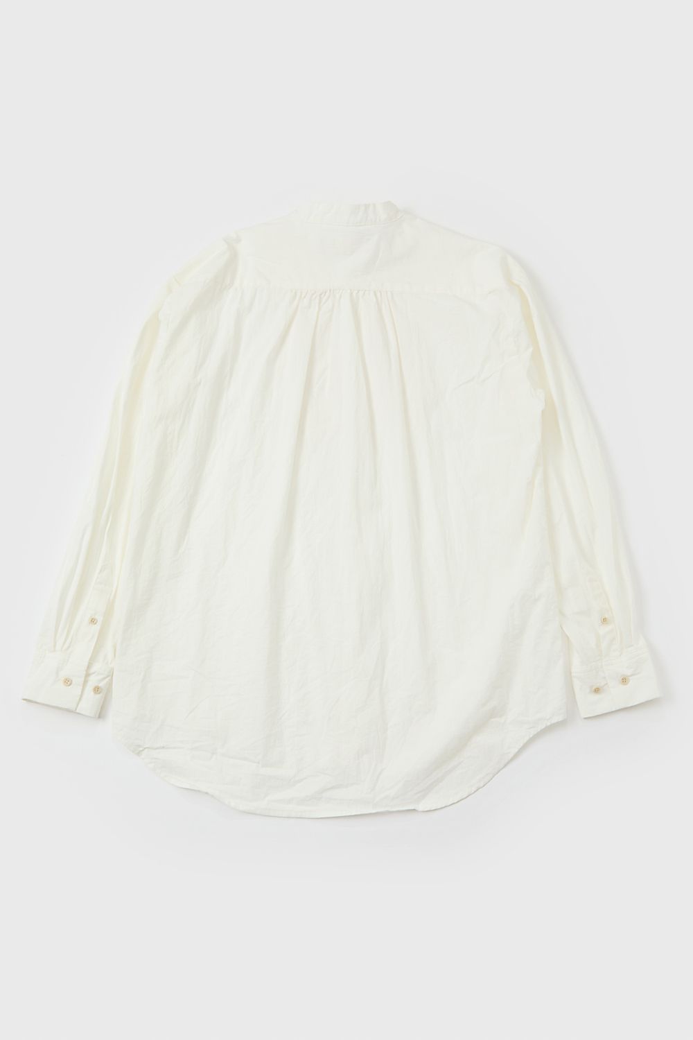 Washed dress shirt / ウォッシュド ドレス シャツ