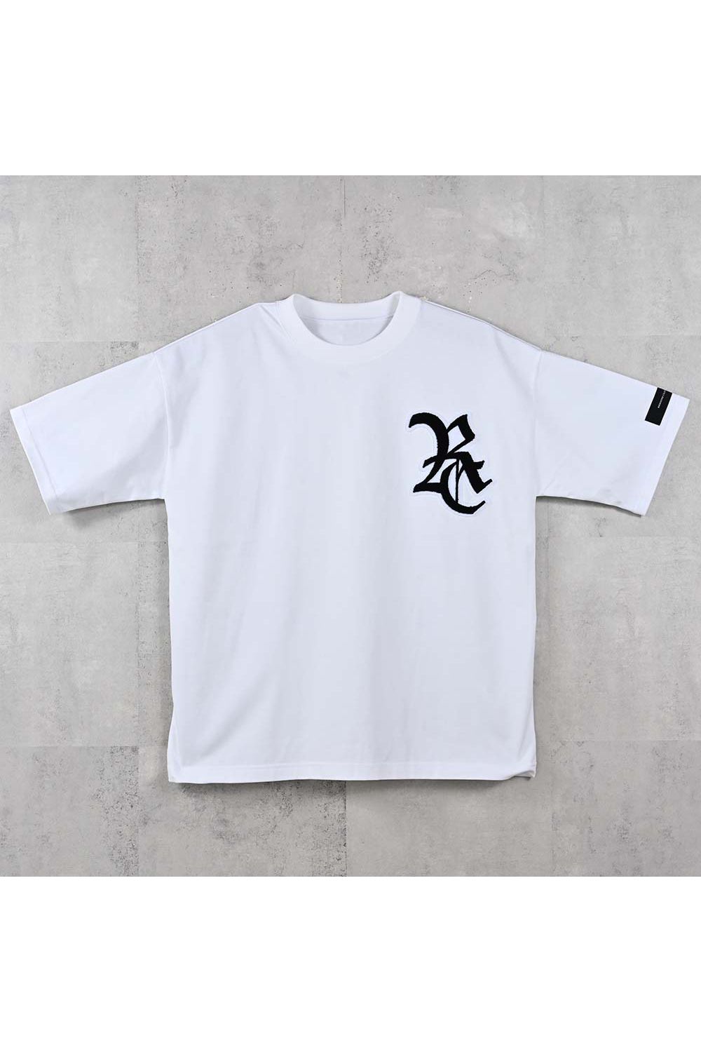 RC OVER TEE / RCロゴ サガラ刺繍ワッペン オーバー Tシャツ