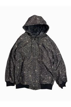 SPIDER JQD HOODIE / リバーシブル スパイダー ジャガード フーディ