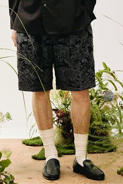 Cut jacquard short PT / カットジャガード ショート パンツ