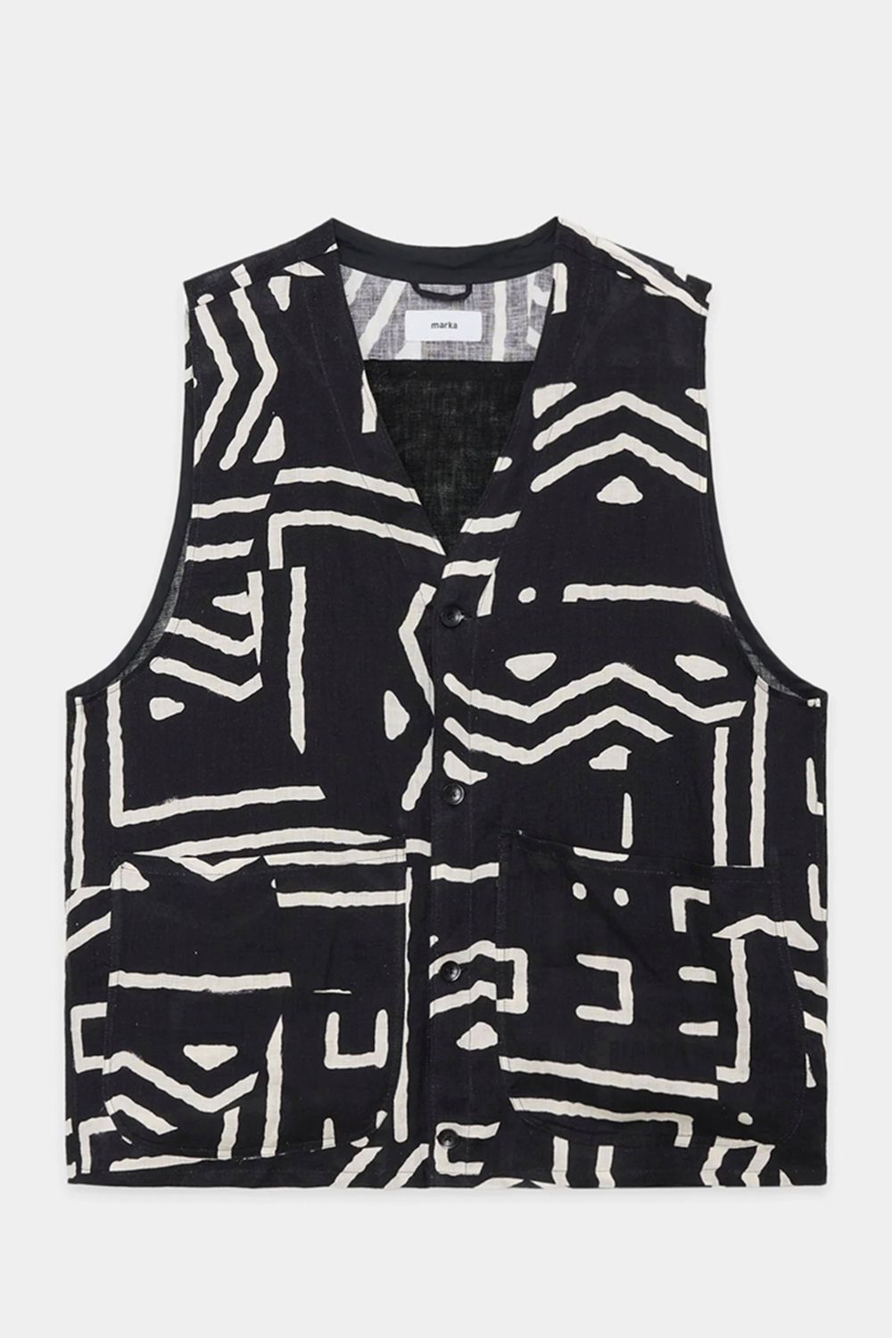 LINEN TROPICAL FIELDMAN VEST / リネントロピカル フィールドマンベスト