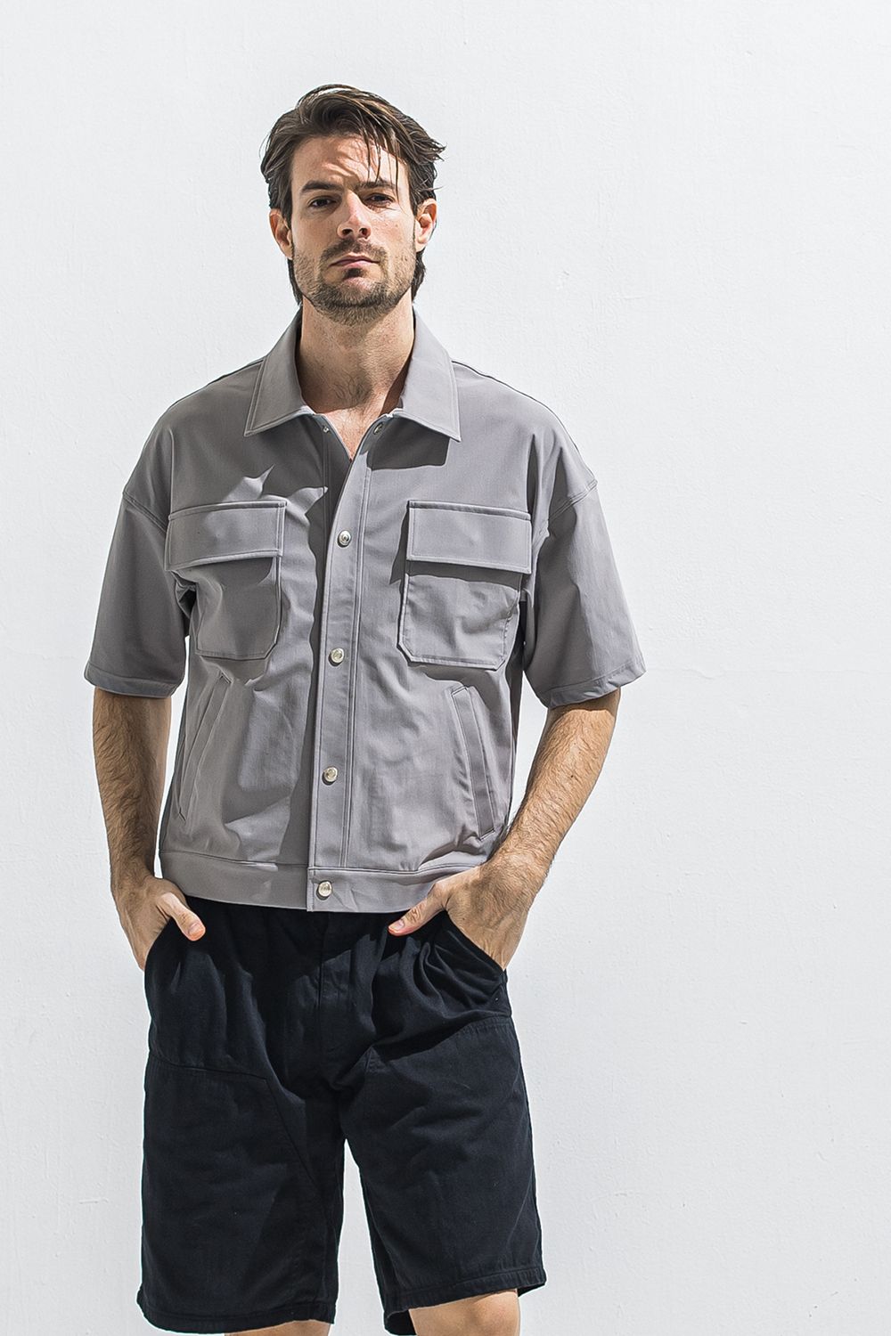 CPO HALE SHIRTS JK / CPO ハーフスリーブ シャツ ジャケット