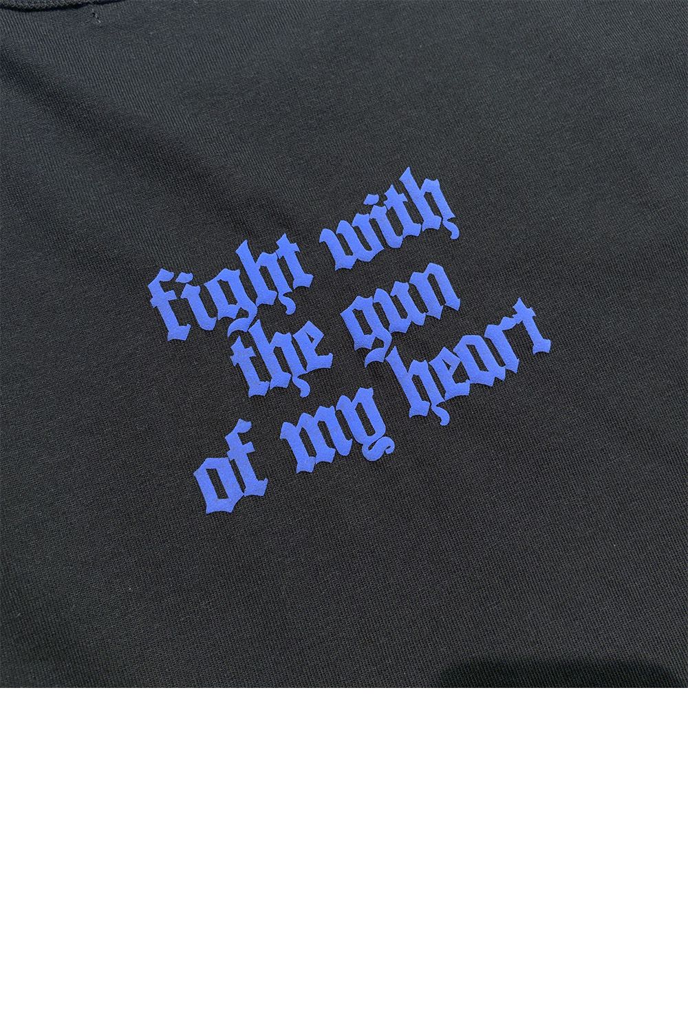 VIN/JER SS/SWA*PT / ヴィンテージ ジャージ Tシャツ クリスタルクロスガン メッセージプリント