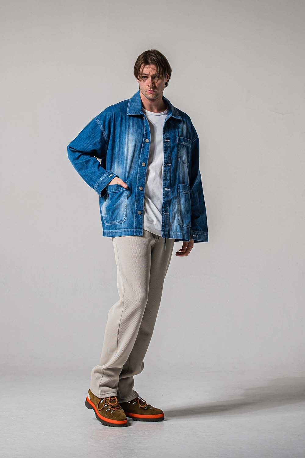 AZE WIDE TUCK PANTS / 畔編み ワイド タックパンツ