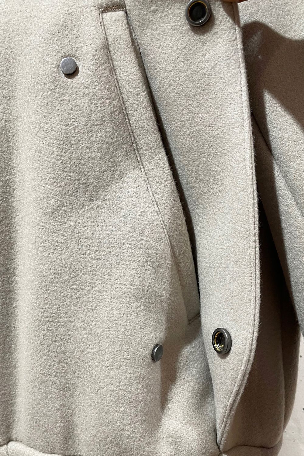 TECH WOOL MELTON BOMBER Jacket