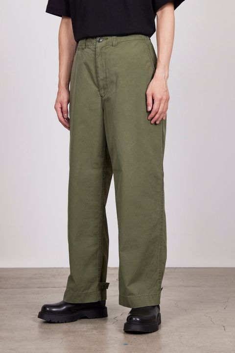 ORGANIC COTTON WEATHER CLOTH U.S. ARMY FIELD TROUSERS / オーガニックコットン ウェザークロス U.S.アーミー フィールド トラウザーズ
