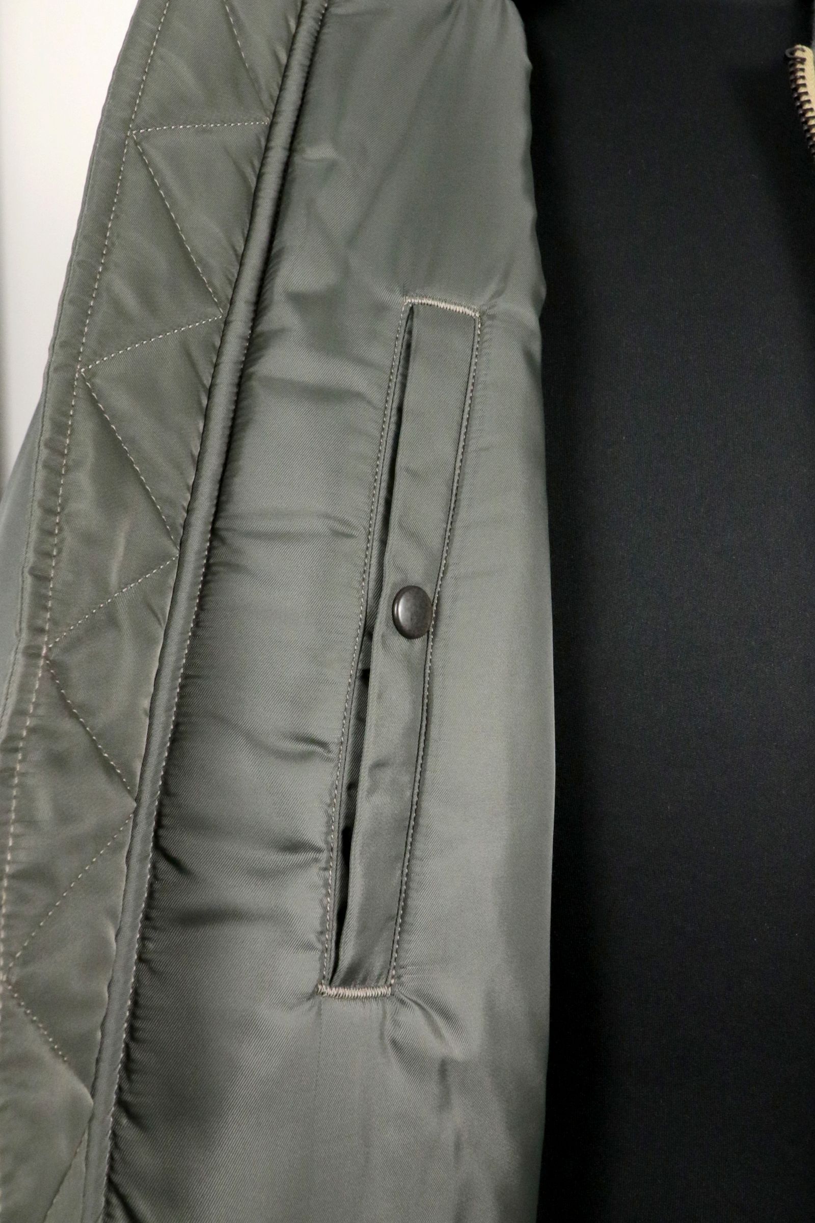 marka - NYLON TWILL MA-1 JACKET / ナイロンツイル MA-1
