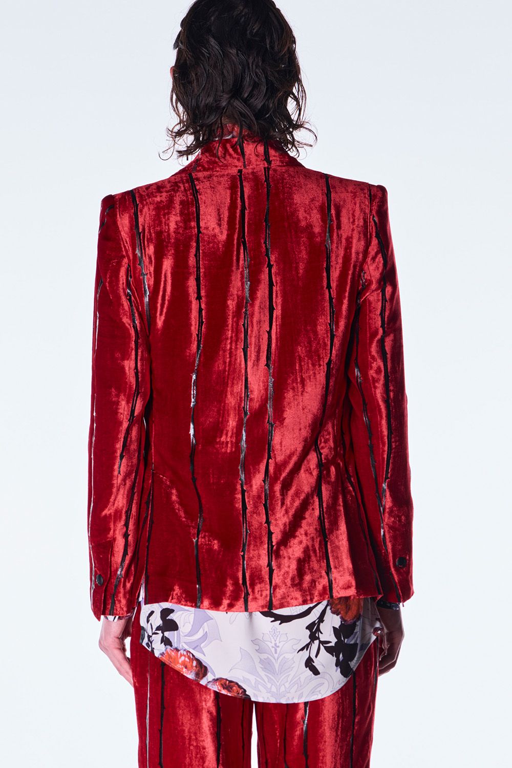 TOGE Velvet Peaked Jacket / トゲ ベルベット ピークド ジャケット