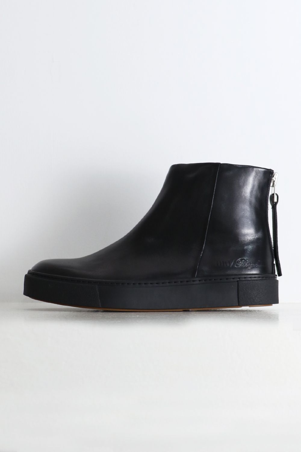 Back zip sneaker boots / バックジップ スニーカーブーツ