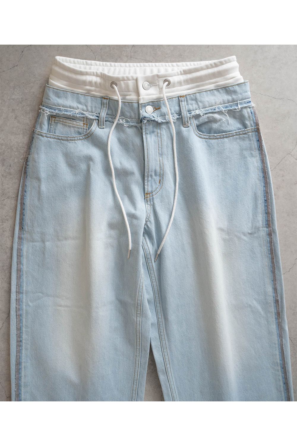 LAYERED BUGGY PANTS / レイヤードバギーパンツ