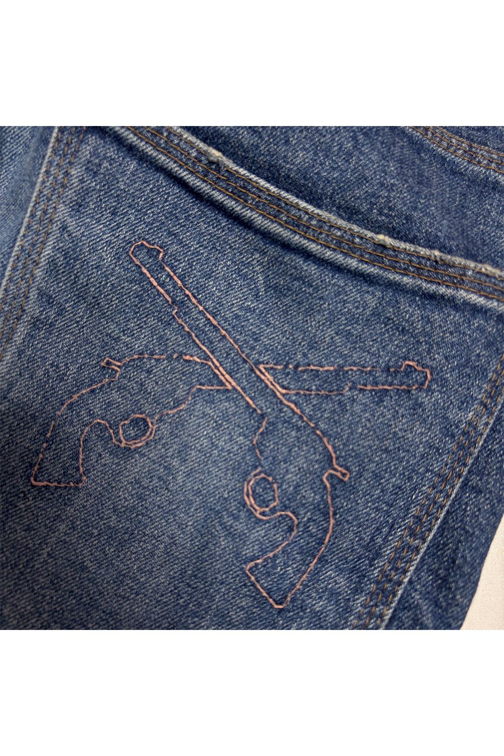 STRETCH DENIM PT CRY / ストレッチ デニム パンツ / クリスタル